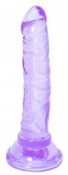 Фиолетовый фаллоимитатор Orion - 14 см. фото 1 — pink-kiss