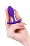 Фиолетовая анальная втулка Magic - 7,2 см. фото 5 — pink-kiss