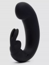 Черный мини-вибратор "кролик" Sensation Rechargeable G-Spot Rabbit Vibrator - 11,4 см. фото 1 — pink-kiss