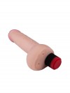 Реалистичный вибратор из материала неоскин - 18,2 см. фото 4 — pink-kiss