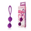Фиолетовые двойные вагинальные шарики Cosmo фото 2 — pink-kiss