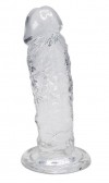 Прозрачный фаллоимитатор на присоске Majestic Jelly Dildo - 14,7 см. фото 1 — pink-kiss