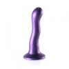 Фиолетовый фаллоимитатор Ultra Soft - 18 см. фото 1 — pink-kiss