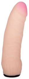 Пояс-трусики с насадкой Glamour - 17 см. фото 1 — pink-kiss