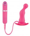 Розовая вибровтулка Dash Butt Plug With Mini Controller II - 9 см. фото 1 — pink-kiss
