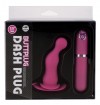 Розовая вибровтулка Dash Butt Plug With Mini Controller II - 9 см. фото 2 — pink-kiss