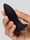 Черная анальная вибропробка Sensation Rechargeable Vibrating Butt Plug - 8,9 см. фото 3 — pink-kiss