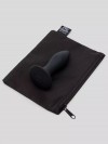 Черная анальная вибропробка Sensation Rechargeable Vibrating Butt Plug - 8,9 см. фото 4 — pink-kiss
