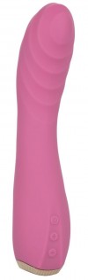 Розовый вибромассажер для стимуляции точки G Uncorked Pinot - 18,5 см. фото 1 — pink-kiss
