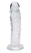 Прозрачный фаллоимитатор на присоске Empire Jelly Dildo - 19,3 см. фото 1 — pink-kiss