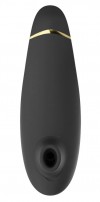 Черный клиторальный стимулятор Womanizer Premium 2 фото 2 — pink-kiss