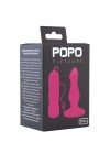 Розовая вибровтулка с  5 режимами вибрации POPO Pleasure - 10,5 см. фото 1 — pink-kiss