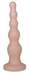 Телесная анальная ёлочка - 17,5 см. фото 1 — pink-kiss