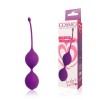 Фиолетовые двойные вагинальные шарики с хвостиком Cosmo фото 2 — pink-kiss
