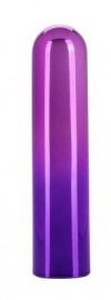 Фиолетовый гладкий мини-вибромассажер Glam Vibe - 9 см. фото 1 — pink-kiss