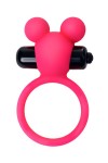 Розовое виброкольцо на пенис A-Toys фото 3 — pink-kiss