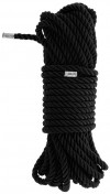 Черная веревка для бондажа BONDAGE ROPE - 10 м. фото 1 — pink-kiss