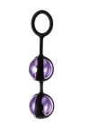 Фиолетово-чёрный набор вагинальных шариков TOYFA A-toys фото 3 — pink-kiss