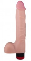 Вибратор-реалистик большого размера - 22,5 см. фото 1 — pink-kiss