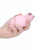 Розовый клиторальный вакуум-волновой массажер Irresistible Kissable фото 3 — pink-kiss