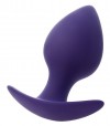 Фиолетовая анальная втулка Glob - 8 см. фото 1 — pink-kiss