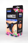 Сине-чёрные трусики с плугом Kanikule Strap-on Harness Anatomic Thong фото 1 — pink-kiss