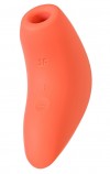 Оранжевый вакуумный стимулятор Magnetic Deep Pulse фото 1 — pink-kiss