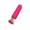 Розовый перезаряжаемый мини-вибратор - 12 см. фото 7 — pink-kiss