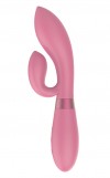Розовый вибратор-кролик Indeep Juna - 21,5 см. фото 1 — pink-kiss