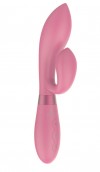 Розовый вибратор-кролик Indeep Juna - 21,5 см. фото 2 — pink-kiss