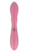 Розовый вибратор-кролик Indeep Juna - 21,5 см. фото 4 — pink-kiss
