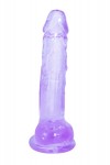 Фиолетовый фаллоимитатор Rocket - 19 см. фото 3 — pink-kiss