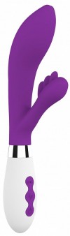Фиолетовый вибратор-кролик Agave - 23,1 см. фото 1 — pink-kiss