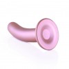 Розовый фаллоимитатор Smooth G-Spot - 15 см. фото 3 — pink-kiss
