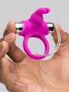 Лиловое виброкольцо с пультом ДУ Remote Control Cock Ring фото 5 — pink-kiss