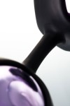 Фиолетово-черные тройные вагинальные шарики TOYFA A-toys фото 8 — pink-kiss