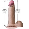 Реалистичный фаллоимитатор The Realistic Cock ULTRASKYN 6” на присоске - 17,3 см. фото 4 — pink-kiss