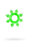 Зеленое эрекционное кольцо-звезда фото 2 — pink-kiss