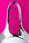 Розовый вибратор с клиторальным стимулятором BALLE - 23 см. фото 12 — pink-kiss