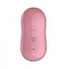 Розовый вакуум-волновой вибростимулятор Cotton Candy фото 3 — pink-kiss