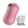 Розовый вакуум-волновой вибростимулятор Cotton Candy фото 7 — pink-kiss
