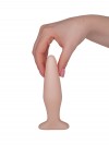 Телесная конусообразная пробка - 14 см. фото 5 — pink-kiss