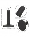 Черный анальный стимулятор Boundless 4.5” Slim Probe - 11,5 см. фото 3 — pink-kiss