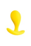Желтая анальная втулка Blob - 5,5 см. фото 2 — pink-kiss