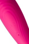 Ярко-розовый вибратор Danvi с вакуум-волновой стимуляцией фото 13 — pink-kiss