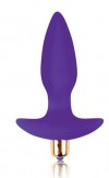 Фиолетовая коническая анальная пробка Sweet Toys - 10,5 см. фото 1 — pink-kiss