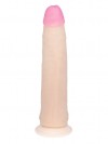 Фаллоимитатор с мошонкой на присоске ANDROID Collection-V - 22 см. фото 5 — pink-kiss