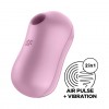 Сиреневый вакуум-волновой вибростимулятор Cotton Candy фото 4 — pink-kiss