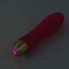 Розовый гладкий вибратор Massage Wand - 14 см. фото 4 — pink-kiss