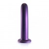 Фиолетовый фаллоимитатор Smooth G-Spot - 17,7 см. фото 3 — pink-kiss